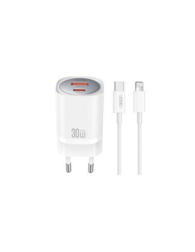 CE21 Cargador Rápido USB-C 30W con Cable Lightning