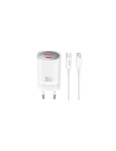 CE21 Cargador Rápido USB-C 30W con Cable Lightning