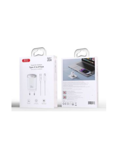 CE20 Cargador Rápido USB-C 30W con Cable Lightning