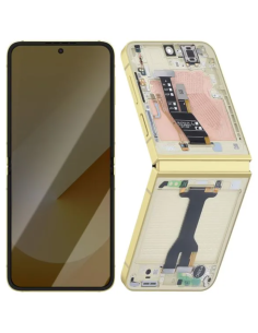 Pantalla para Samsung Z Flip 6 5G (F741) Con Marco Interna Amarillo (Original Servicepack)