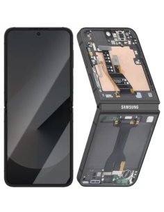 Pantalla para Samsung Z Flip 6 2024 (F741) Con Marco Interna Negra (Original Servicepack)