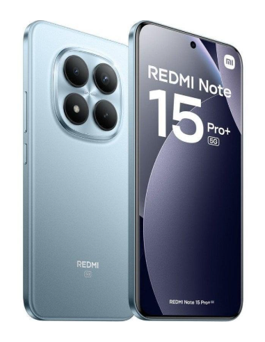 Pantalla para Redmi Note 15 Pro 5G Con Marco Azul Glaciar (Original Servicepack)
