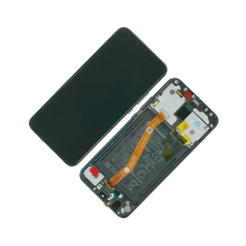 Pantalla para Huawei Mate 20 Lite con marco negro y bateria Original Servicepack