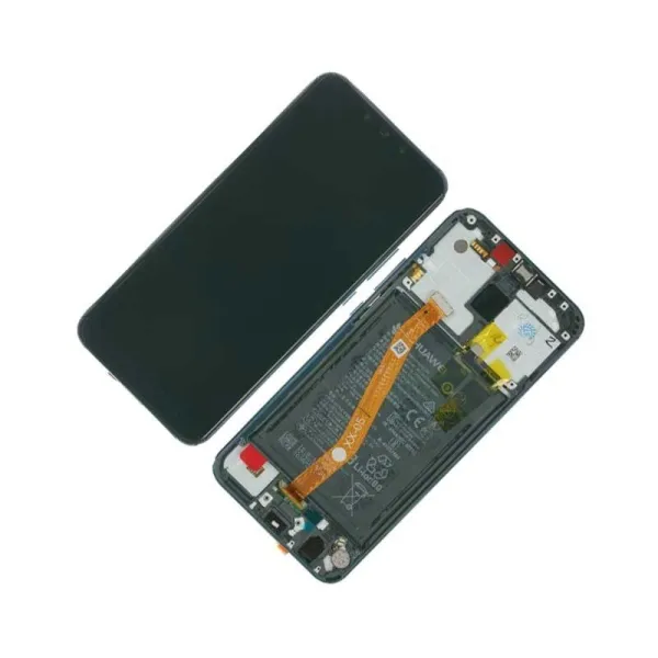 Pantalla para Huawei Mate 20 Lite con marco negro y bateria Original Servicepack