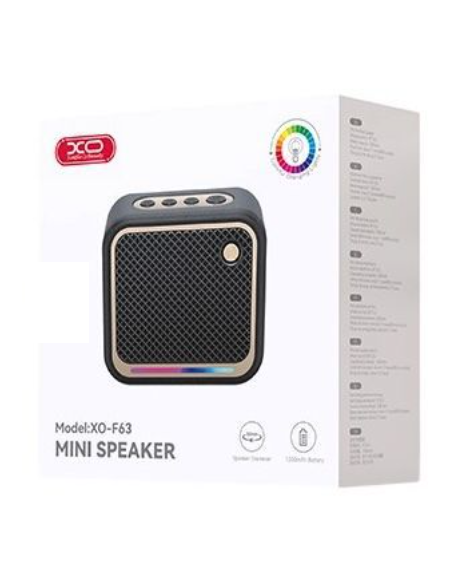 EBOX / F63 Magnetico Portatil Bluetooth Audio Joy 3W Negro