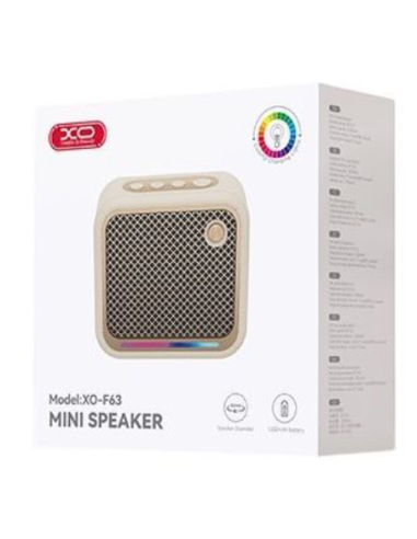 EBOX / F63 Magnetico Portatil Bluetooth Audio Joy 3W Crema