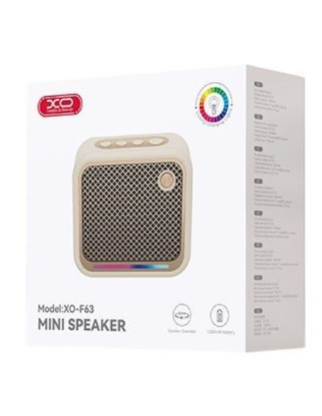 EBOX / F63 Magnetico Portatil Bluetooth Audio Joy 3W Crema