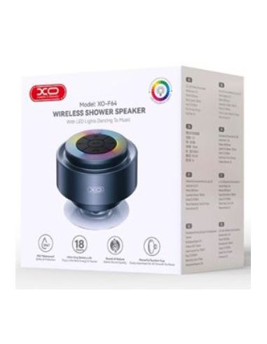 EBOX / F64 Altavoz Portatil Bluetooth Ventosa Impermeable