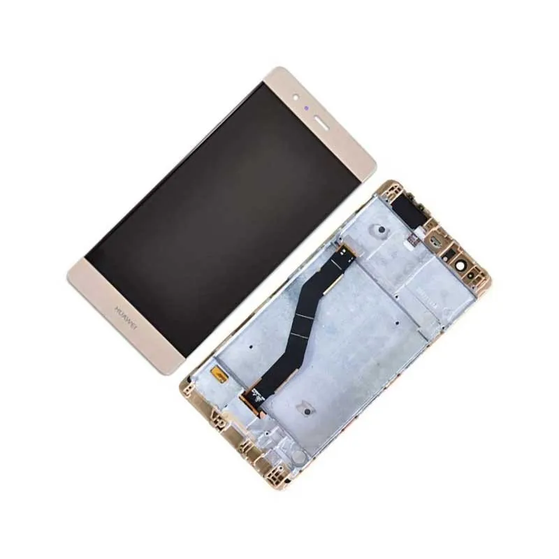 Pantalla para Huawei P9 Plus con marco Oro