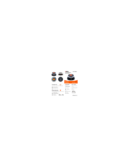 EBOX / EBOX V16loT Baliza Luz de EMERGENCIA para Coche EB2503