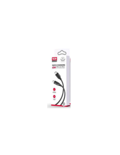 EBOX / NBQ236B Cable Tipo-C a Tipo-C 60W Negro