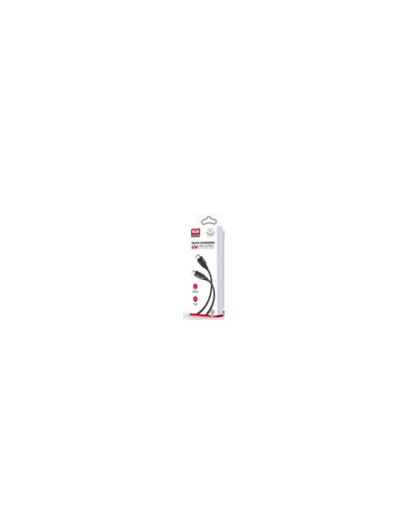 EBOX / NBQ236B Cable Tipo-C a Tipo-C 60W Negro