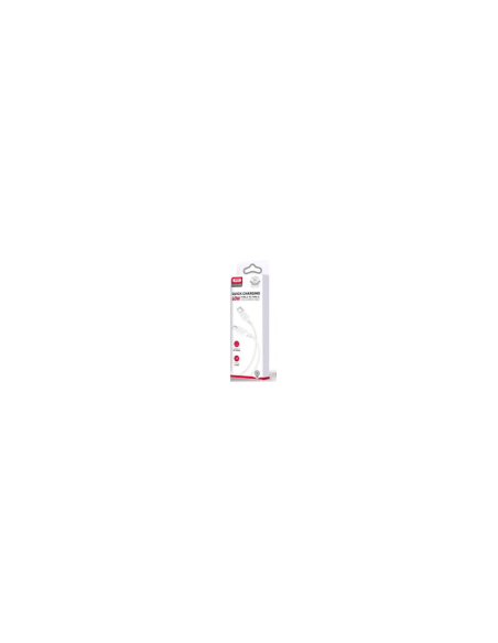 EBOX / NBQ236B Cable Tipo-C a Tipo-C 60W Blanco
