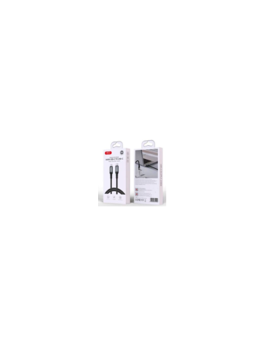 EBOX / NBQ264A Cable Tipo-C a Tipo-C 240W 1m