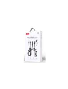 EBOX / NB254 Cable Multifuncional 6 en 1 Negro