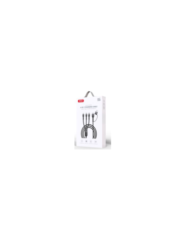 EBOX / NB254 Cable Multifuncional 6 en 1 Negro