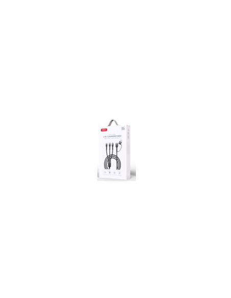 EBOX / NB254 Cable Multifuncional 6 en 1 Negro