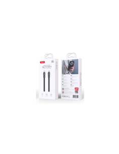 EBOX / NBQ288B Cable Tipo-C a Tipo-C Bullet ZINC Alloy 60W