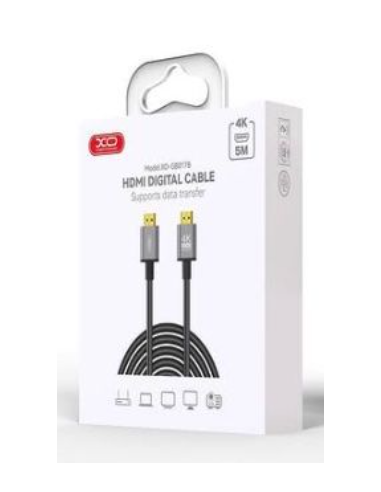 EBOX / GB017B Cable Adaptador HDMI a HDMI Metalico 5m