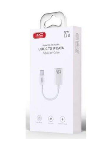 EBOX / NBR268A Adaptador Tipo-C a Lightning 27W