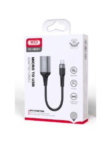 EBOX / NB201 OTG USB 2.0 Female a Micro USB Transmitir Datos Rápido 480MBP