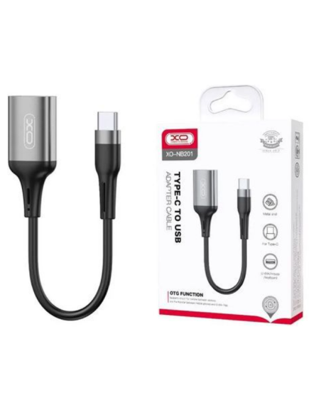EBOX / NB201 OTG USB 2.0 Female a Tipo-C Transmitir Datos Rápido 480MBP