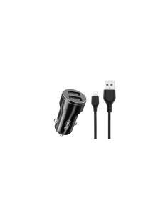 EBOX / CC48 Cargador Coche Dual USB con Cable USB
