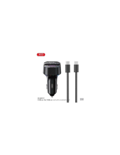 EBOX / BCC17 Cargador Coche Inteligente con Cable Tipo-C a Tipo-C