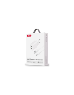 EBOX / L109 Cargador Enchufe DUAL 2.4A con Cable Micro USB