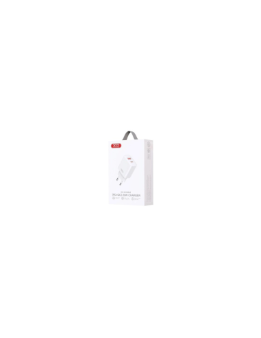 EBOX / CE12 Cargador Enchufe DUAL USB-C y USB-A 20W