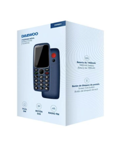 EBOX DW8001 Telefono Móvil Azul