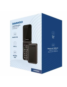 EBOX DW8003 Telefono Móvil con Tapa