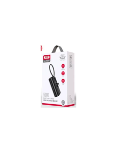 EBOX / PB304 Power Bank con Cable Lightning 3300MAH Negro
