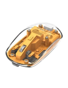 EBOX / M12 Raton Bluetooth Inalámbrico Amarillo Transparente