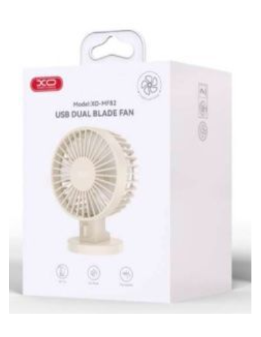 EBOX / MF82 Ventilador USB de Doble Aspa