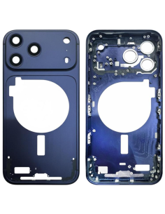 Chasis con lente para iPhone 17 Pro Azul Oscuro