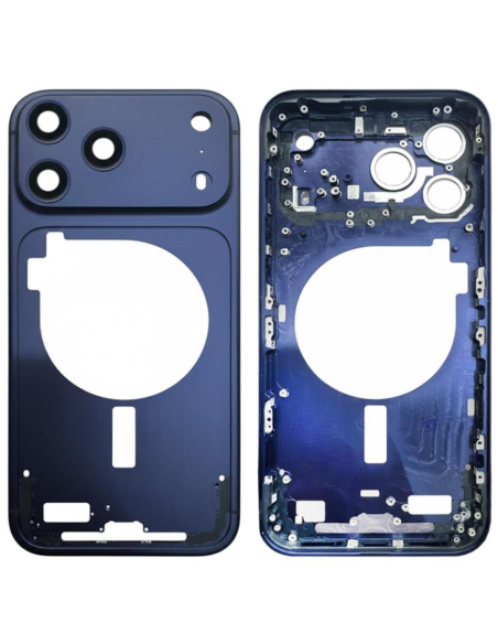 Chasis con lente para iPhone 17 Pro Azul Oscuro