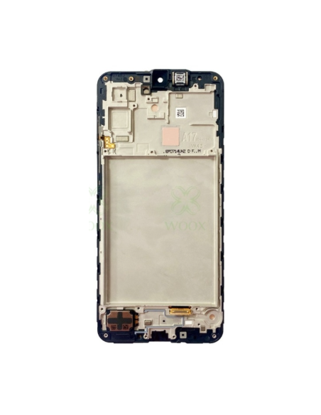 Pantalla para Samsung A17 5G (A176) Con Marco Negra (Original Servicepack)