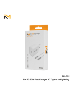 Accesorio RM / (RM002) Cargador Rápido con Cable Tipo-C a Lightning 20W (PD3.0)