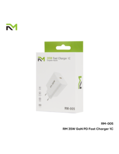 Accesorio RM / (RM005) Cargador Enchufe Super Rápido 35W (PD3.0 / QC3.2)