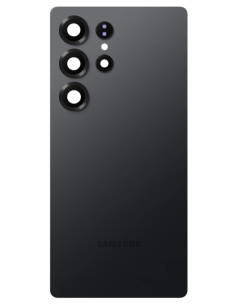 Tapa Trasera con Lentes para Samsung S25 Ultra (S938) Titanio Negro Intenso