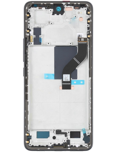 Pantalla para Xiaomi Mi 12 Lite 5G Con Marco Negra (Original Servicepack)