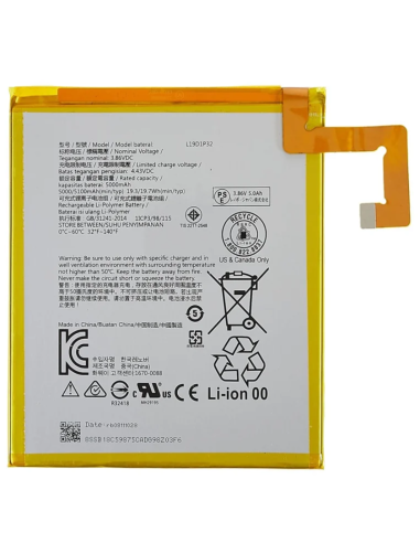 Batería para Lenovo Tab M10 Plus TB-X606 // TB-X605 // TB328FU // TB-X505