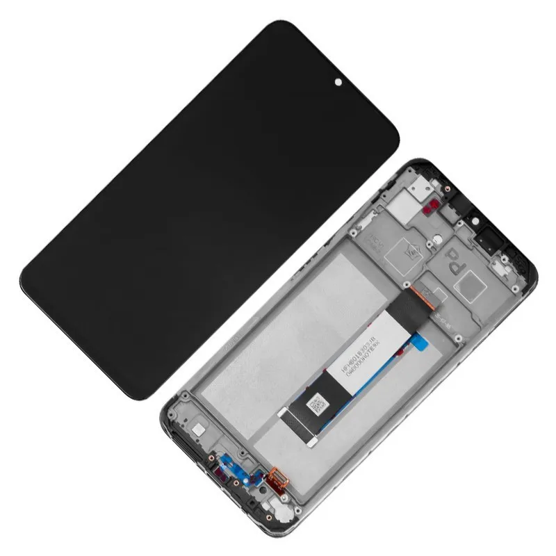 Pantalla para Mi POCO M3 /Redmi 9T Con Marco Negro (Original Service Pack)