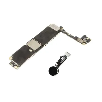 Placa Base libre de 128GB con flex de botón home para iPhone 7