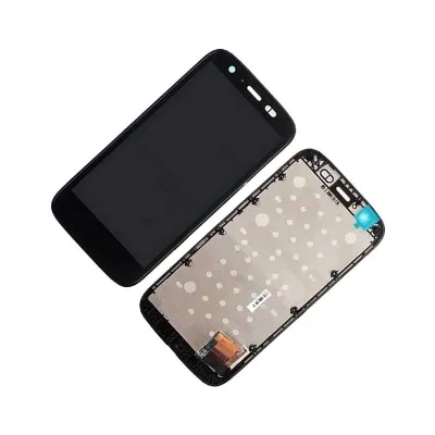 Pantalla para Motorola Moto G Negra con Marco