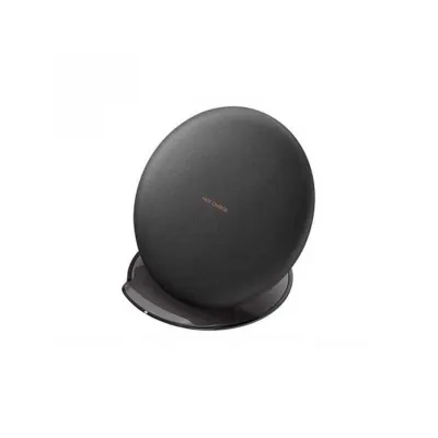 Base de Carga Inalambrico Rapido Con Soporte Estilo Cuero Para Samsung Premium