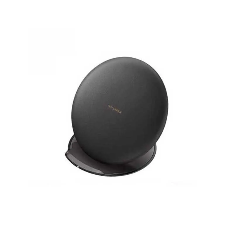 Base de Carga Inalambrico Rapido Con Soporte Estilo Cuero Para Samsung Premium