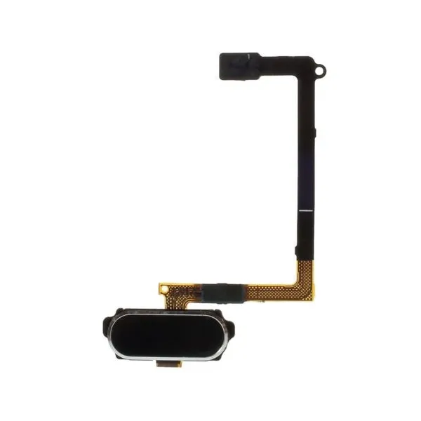 Flex con botón HOME para Samsung S6 /G920 Negro