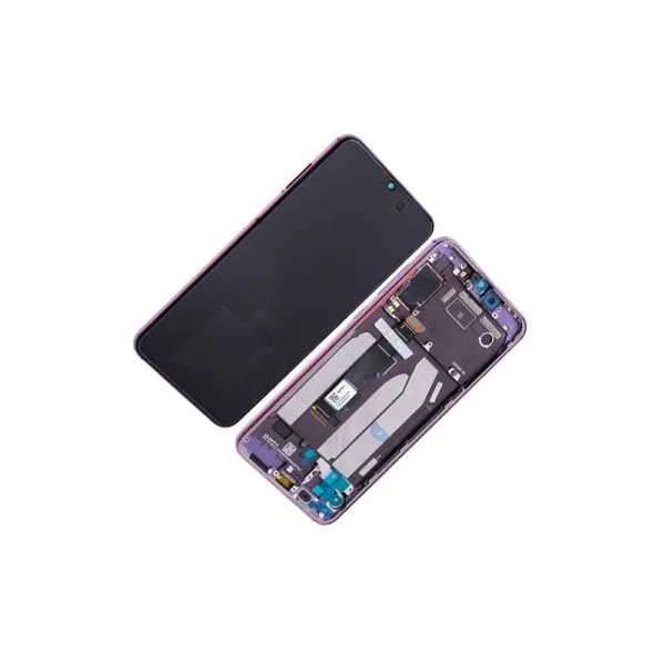Pantalla para Xiaomi Mi 9 SE con Marco Purpura (Original Service Pack)